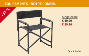 Siège pliant