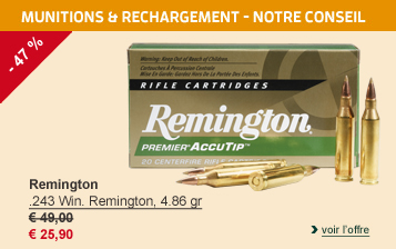 Remington .243 Win. Remington, 4.86 gr