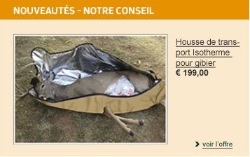 Housse de transport isotherme pour gibier