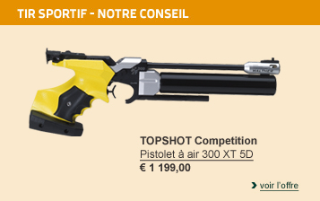 TOPSHOT Competition Pistolet à air 300 XT 5D
